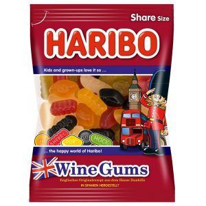 Haribo wine gums datovare