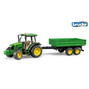 Bruder john deere med tipphenger