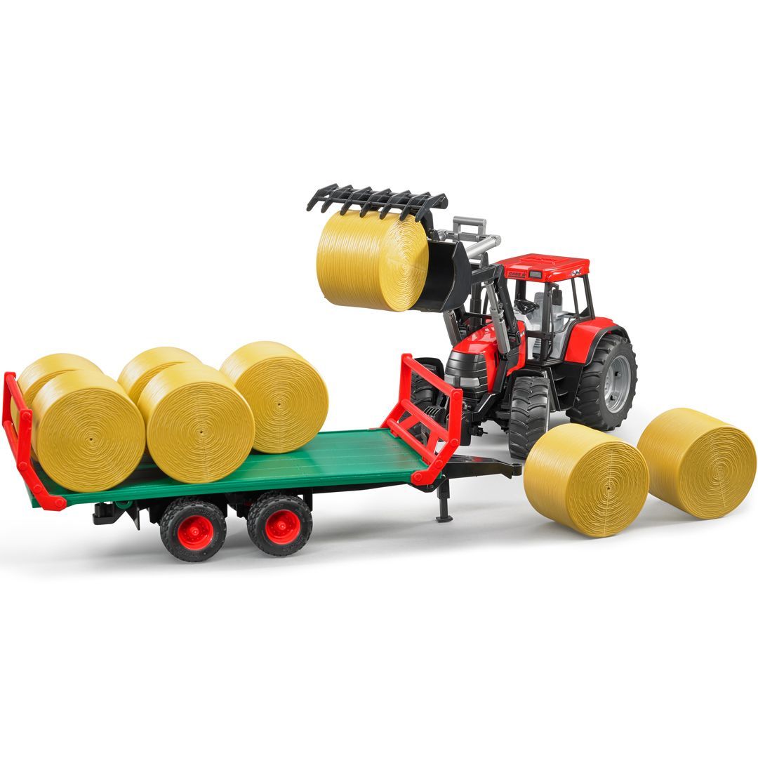 Bruder tilhenger med 8 rundballer - Bilde 3