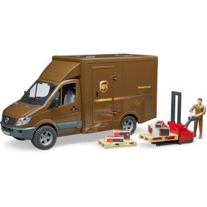 Bruder mb sprinter ups med sjåfør