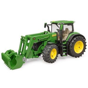 Bruder john deere 7r 350 med frontlaster