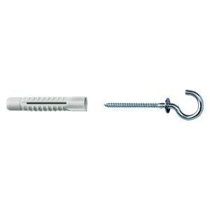 Plugg f 6x30 nylon skr krok sb5 1bk