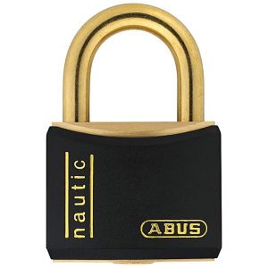 Hengelås abus marine messing 2- pack 40m