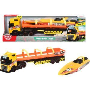 Dickie toys volvo lastebil med henger +