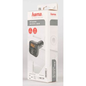 Hama fm-sender aux-in og usb-in