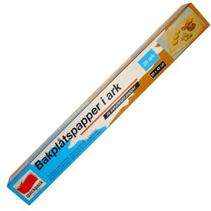 Bakepapir ark siliconbehandlet 38x42cm