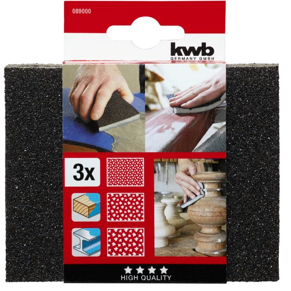 Kwb 3 slipesvamper assortert - Bilde 2