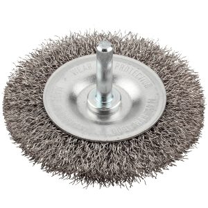 Kwb hjulbørste hss-ståltråd korrugert ø