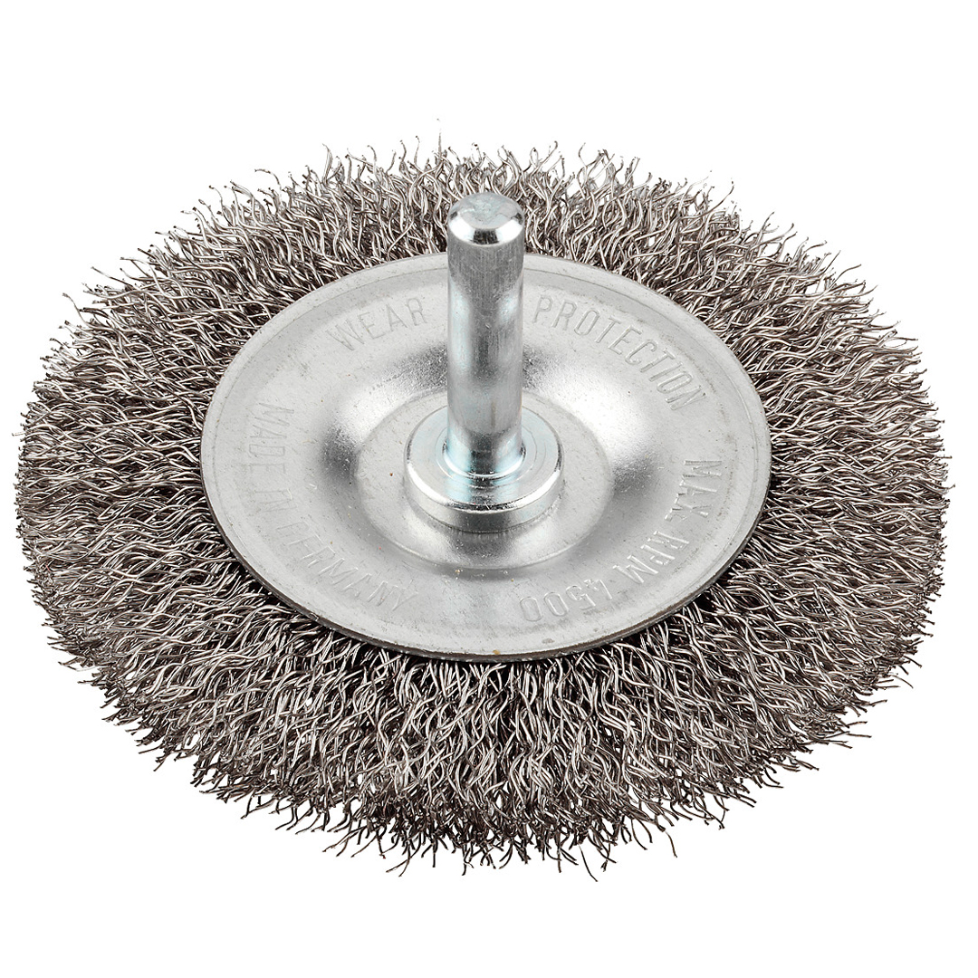 Kwb hjulbørste hss-ståltråd korrugert ø
