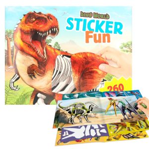 Dino world sticker fun