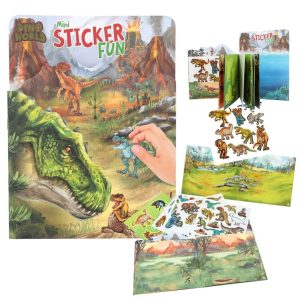 Dino world mini sticker-fun