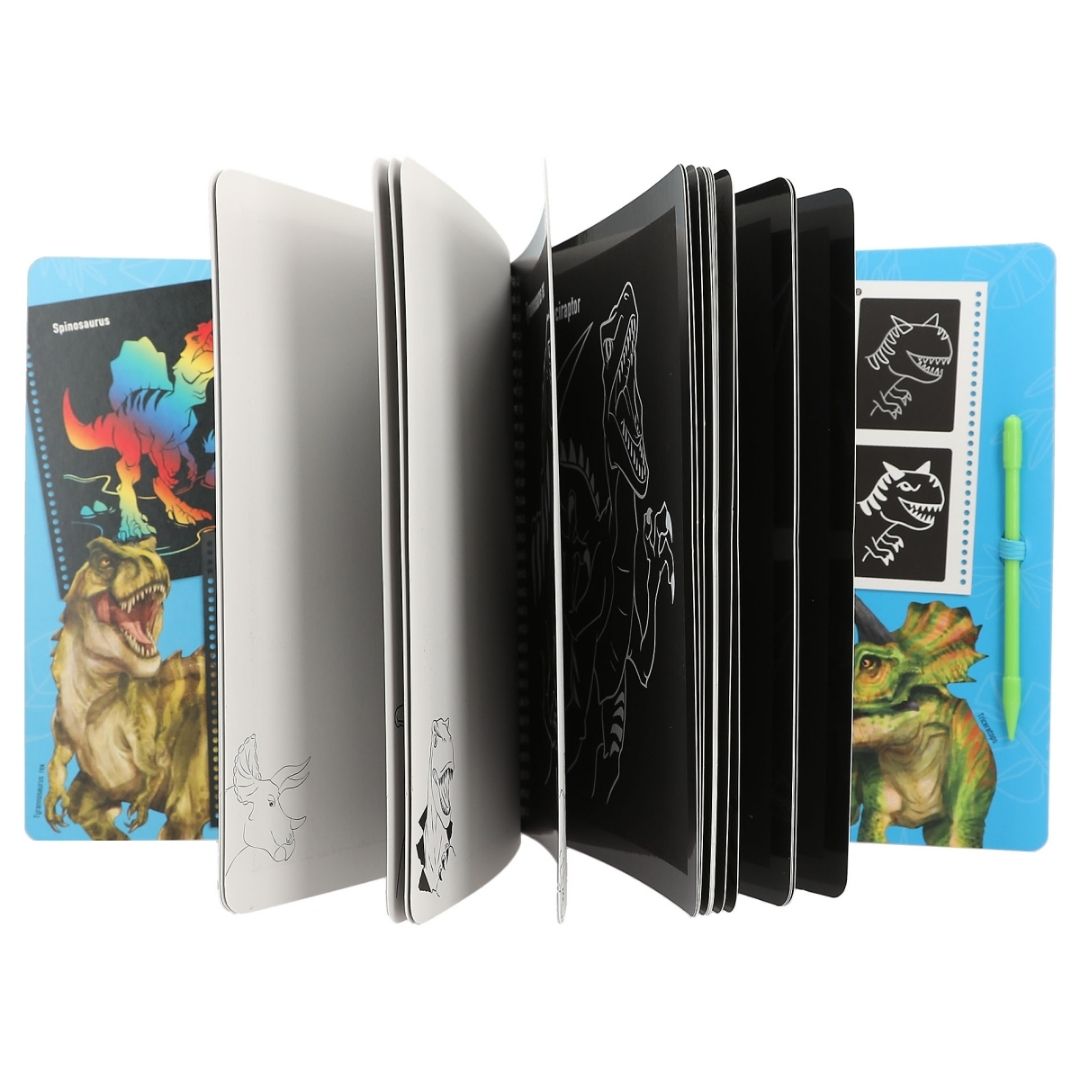 Dino world magic scratch bok - Bilde 3