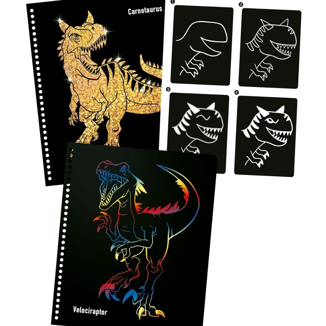 Dino world magic scratch bok - Bilde 4