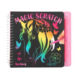 Miss melody mini magic scratch bok