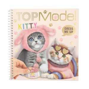 Topmodel dress me up klistremerkebok kit