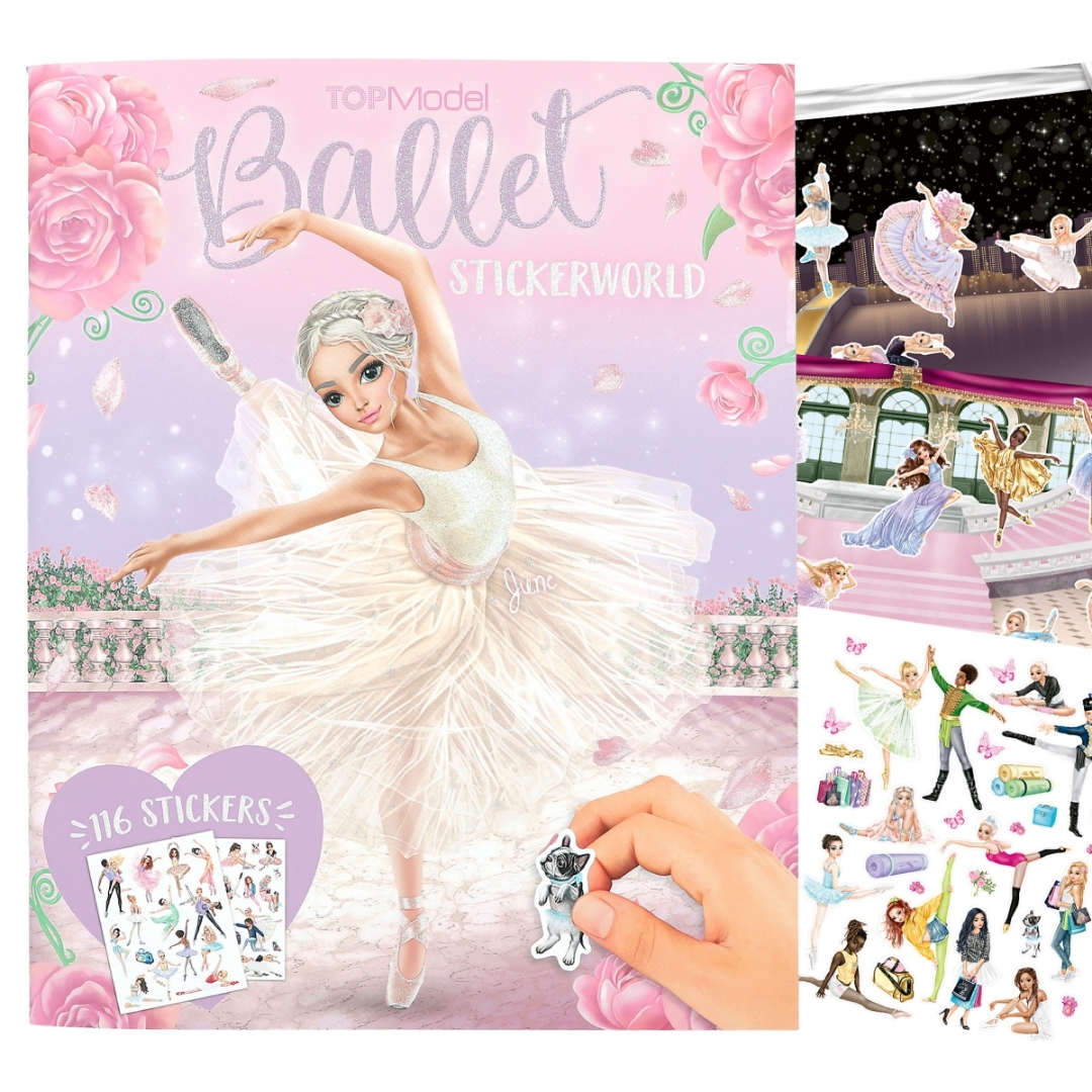 Topmodel stickerworld ballet - Bilde 2