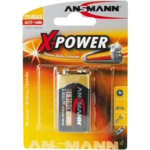 Ansmann batteri x-power 9v