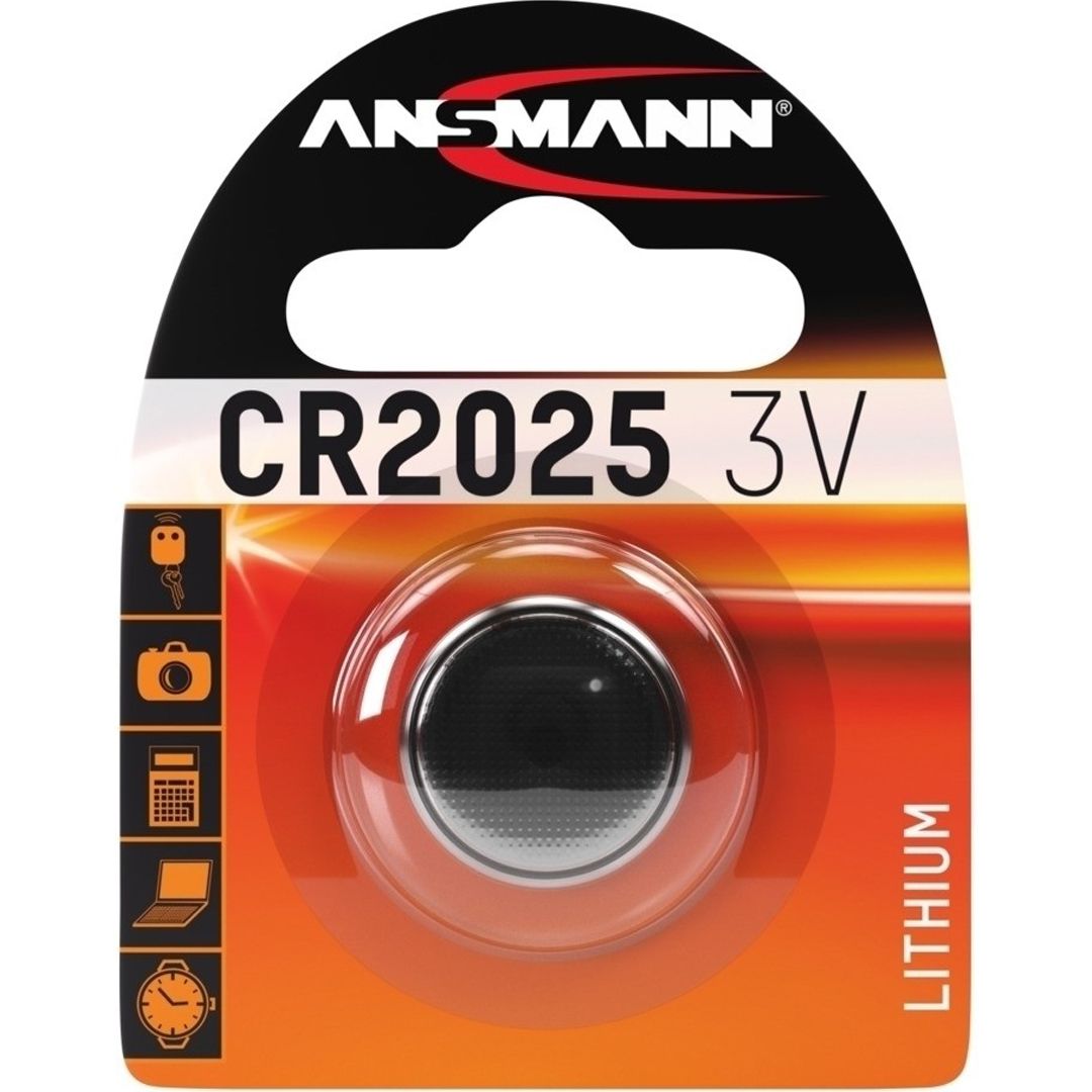 Ansmann lithium batteri cr2025