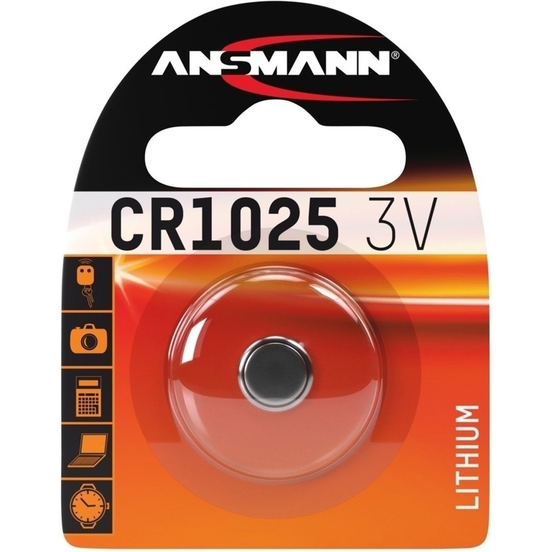 Ansmann lithium batteri cr1025