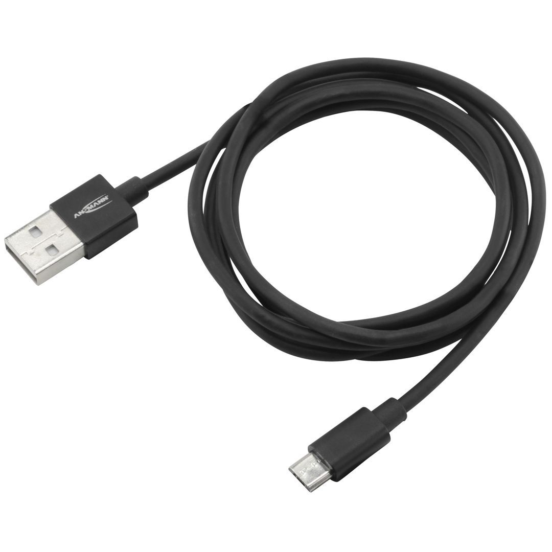 Ansmann kabel usb til micro usb 1,2m - Bilde 2