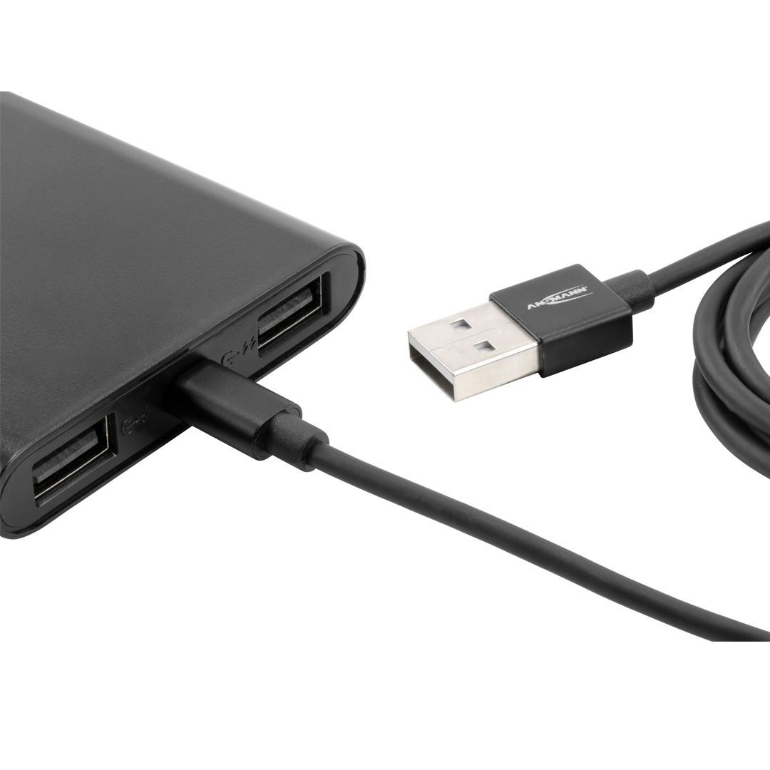Ansmann kabel usb til micro usb 1,2m - Bilde 5