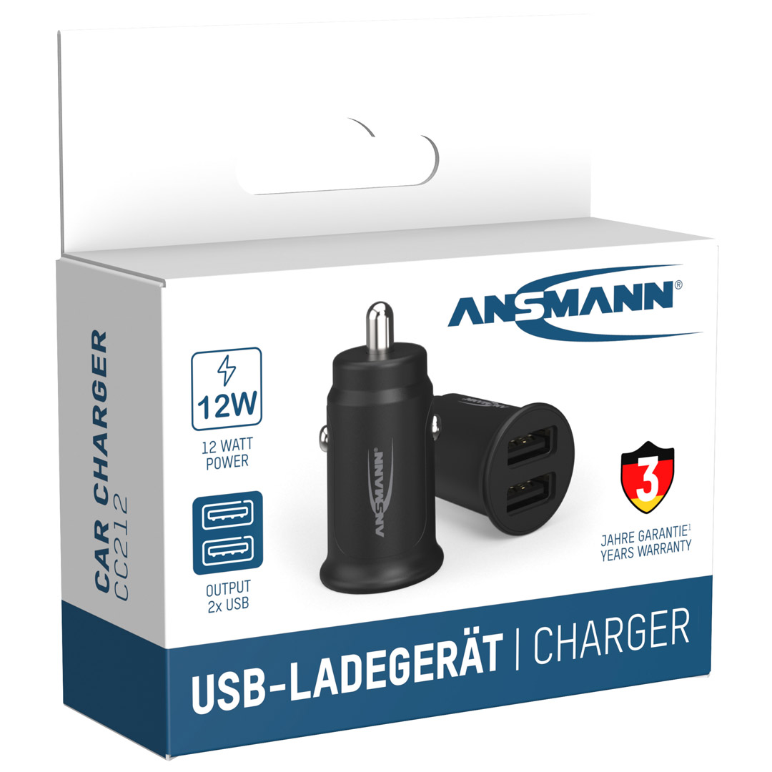 Ansmann usb lader for bil - Bilde 5