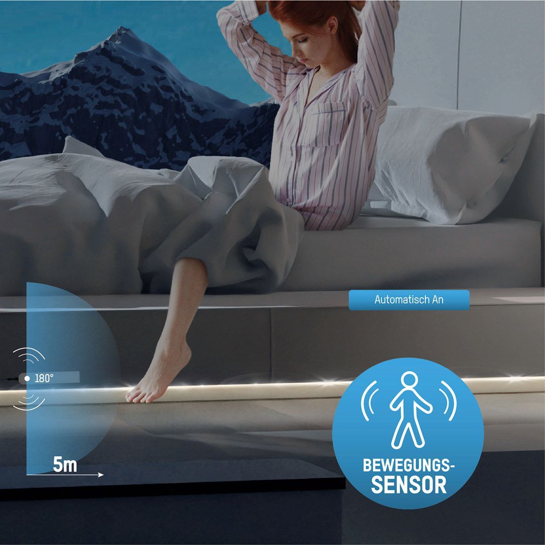 Ansmann ledstrip med sensor 2 meter - Bilde 8