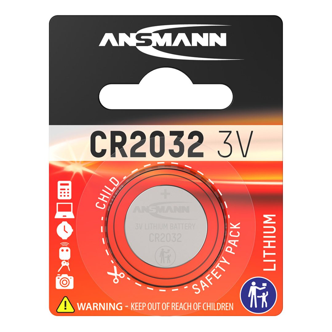 Ansmann lithium batteri cr2032