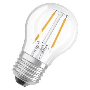 Osram led pære klot (40) e27 klar dim 82