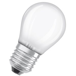 Osram led pære klot (25) e27 matt dim 82