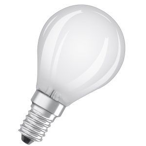 Osram led pære klot (25) e14 matt dim 82