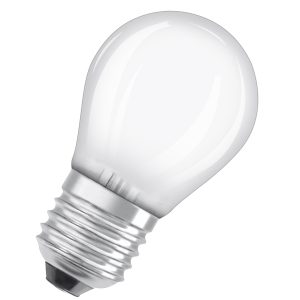 Osram led pære klot (40) e27 matt 827
