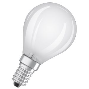 Osram led pære klot (15) e14 matt 827