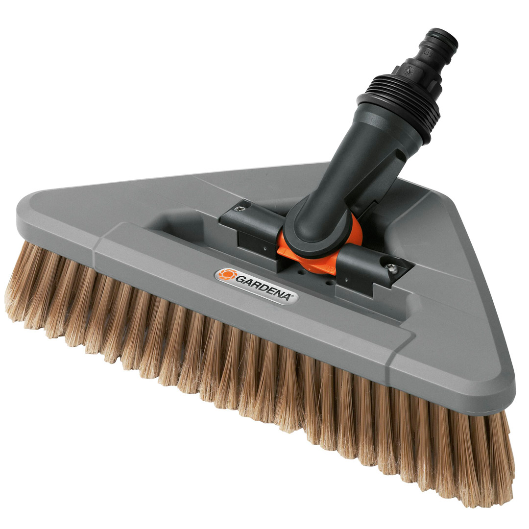 Gardena vaskebørste m/ kuleledd