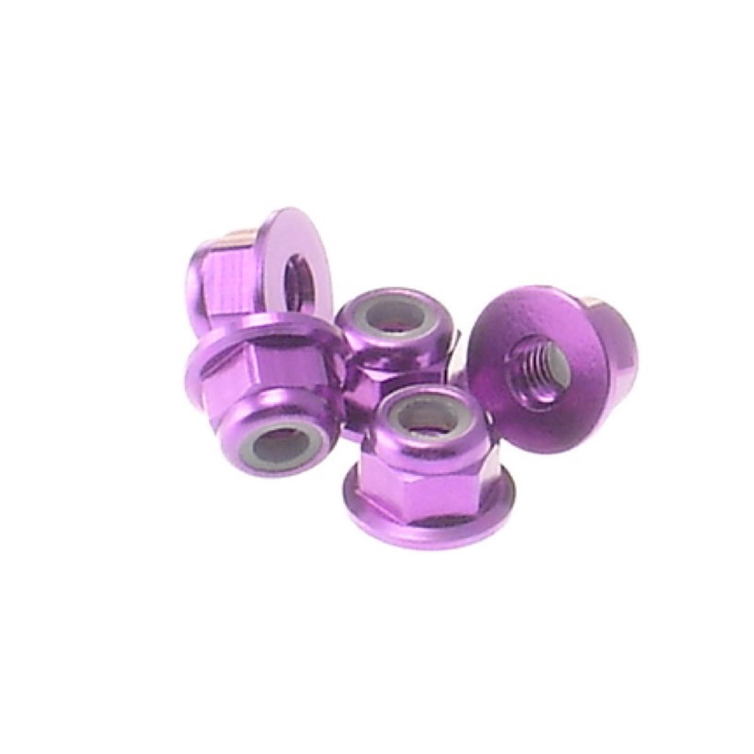 Nylonmutter m3 lilla
