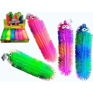 Puffer larve m/lys ass frg 33cm