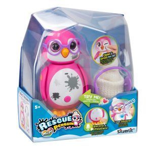 Silverlit rescue mini penguin pink