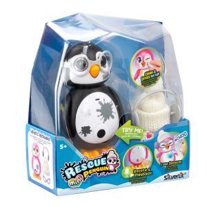 Silverlit rescue mini penguin black