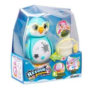 Silverlit rescue mini penguin blue