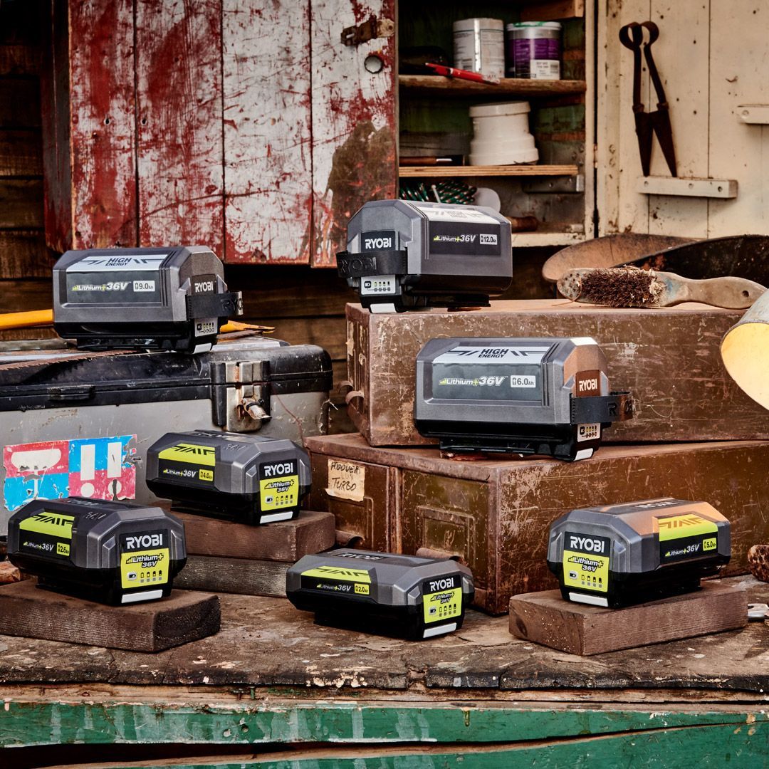 Ryobi batteri 36v 5.0ah bpl3650d2 - Bilde 2