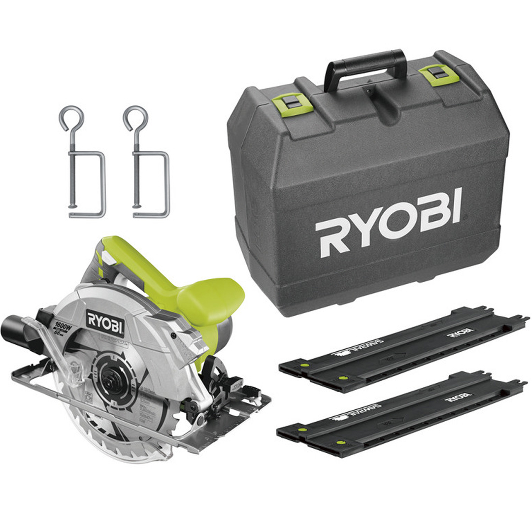 Ryobi sirkelsag rcs1600-ksr m/sideanlegg - Bilde 2