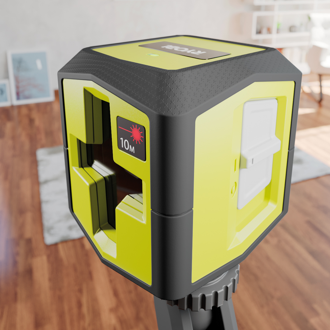 Ryobi rød krysslaser rbcllr1 - Bilde 2