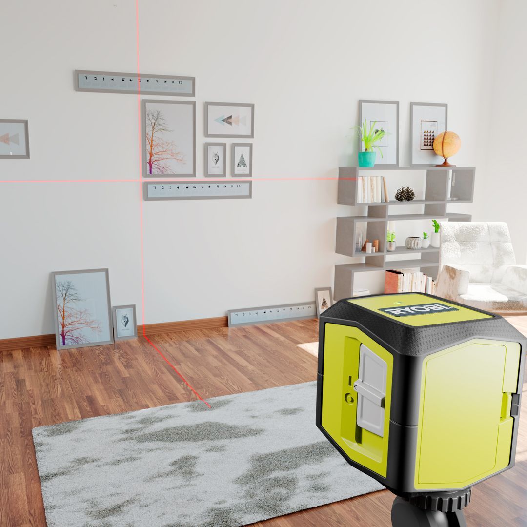 Ryobi rød krysslaser rbcllr1 - Bilde 3