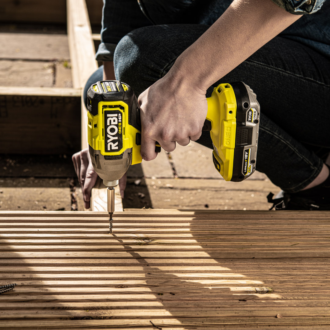 Ryobi slagskrutrekker one+ hp rid18x-0 - Bilde 7