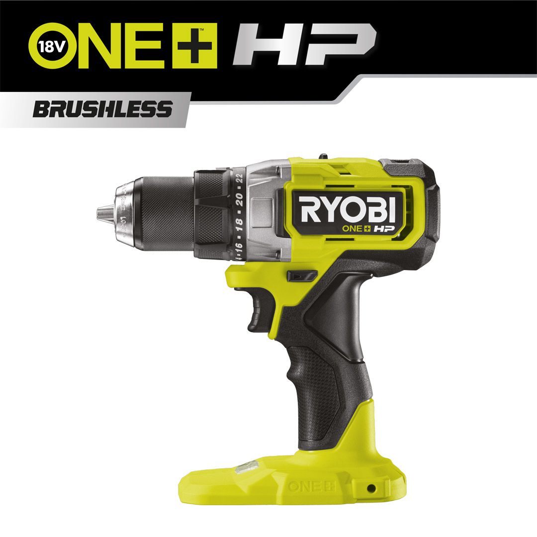 Ryobi bor/skrutrekker one+ hp rdd18x-0 - Bilde 2