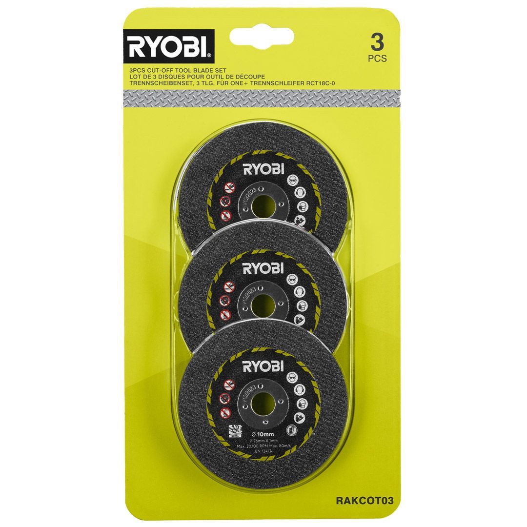 Ryobi universalkappeblad 3 pk rakcot03