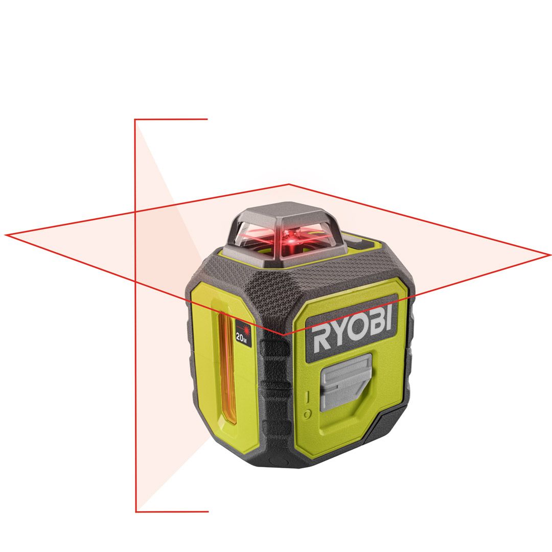 Ryobi rød sirkellaser rb360rll - Bilde 2