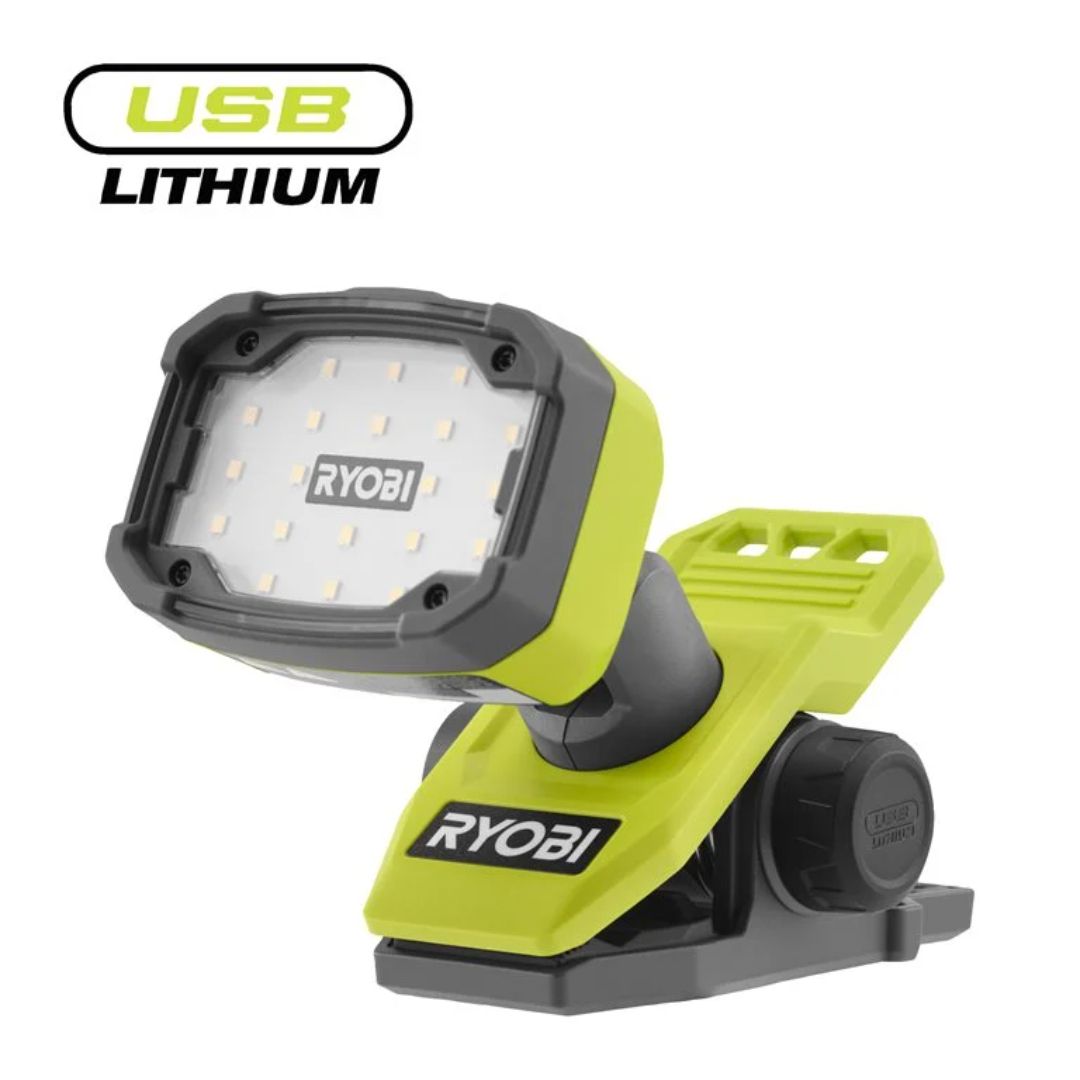 Ryobi 4v lampe med klemme rlc4-0