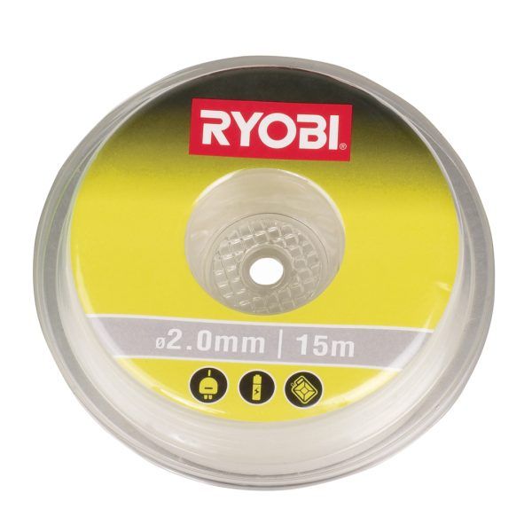Ryobi rac102 trimmetråd 2,0 mmx15 meter