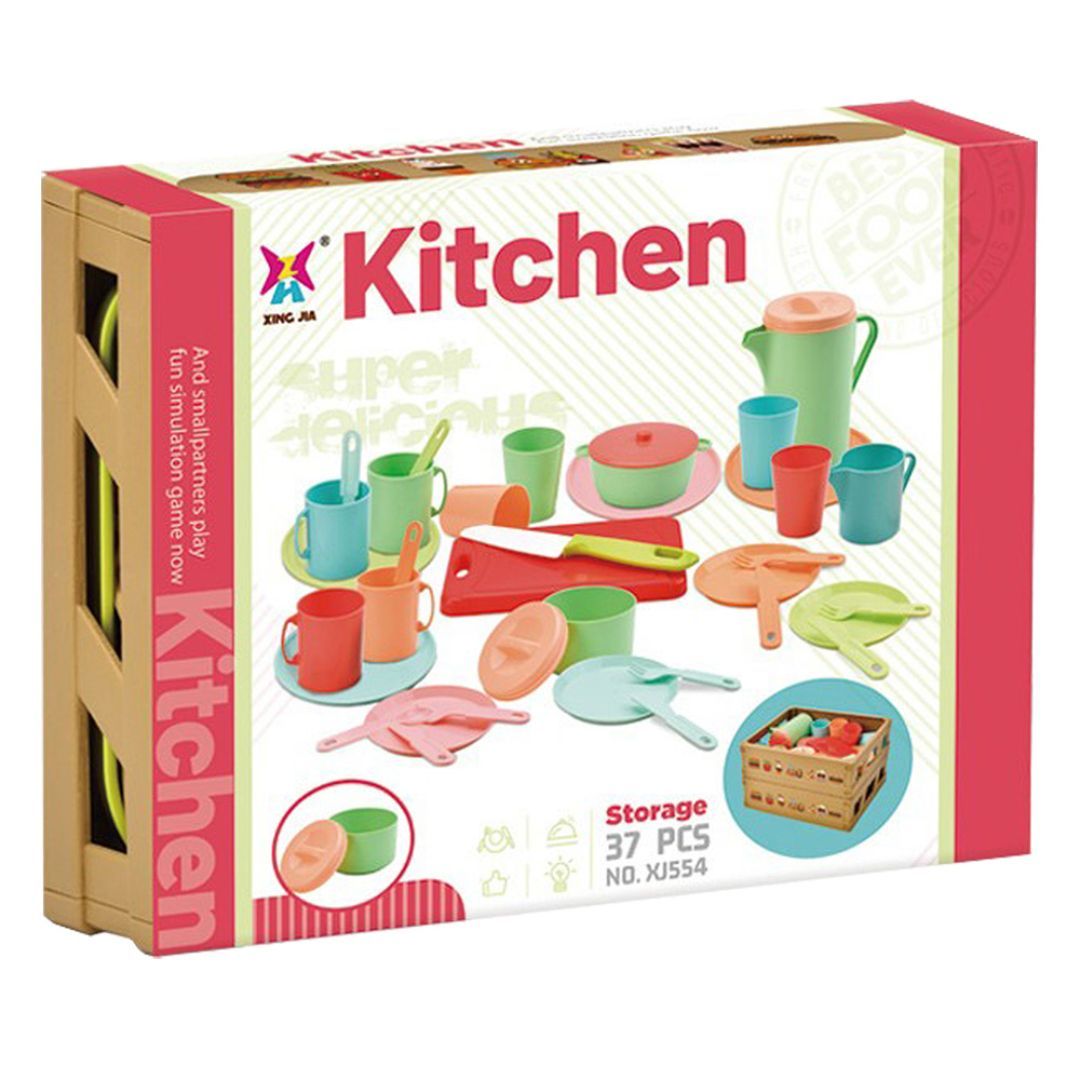 Koppesett i kurv 37 deler - Bilde 2